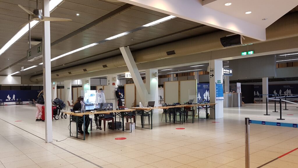 SARS-CoV-2 Testing Center Hamburg Airport