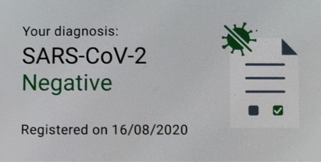 SARS-CoV-" diagnosis negative SARS-CoV-" diagnosis negative