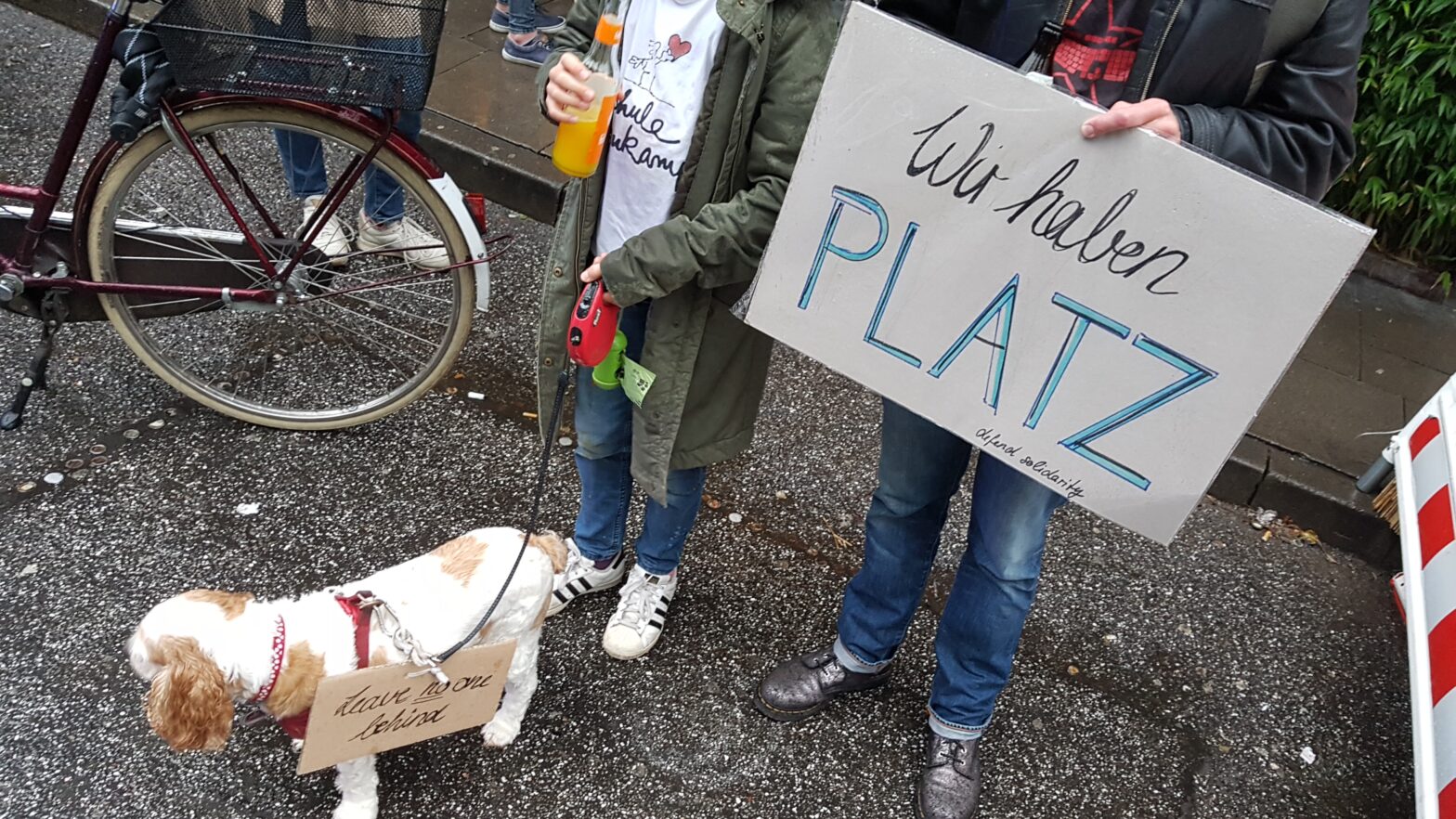 Wir haben Platz Demo, Hamburg