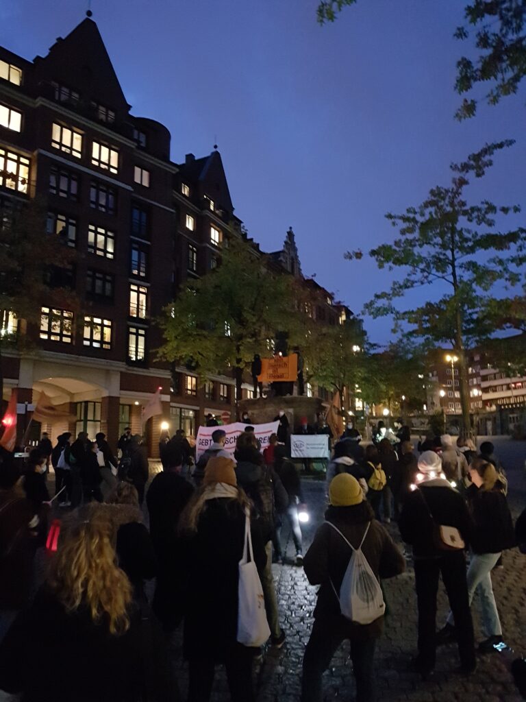 LeaveNoOneBehind Sea-Eye Gruppe Hamburg Demo